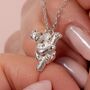 Sterling Silver Koala Necklace With Personalisation, thumbnail 2 of 11
