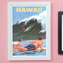 Authentic Vintage Travel Advert For Hawaii, thumbnail 2 of 8