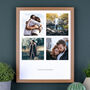 Personalised Four Photos Couples Print, thumbnail 3 of 7