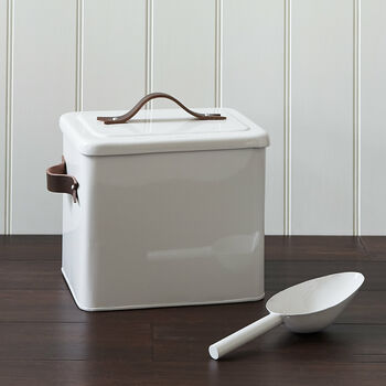 Pet Bin With Leather Handle, 2 of 11