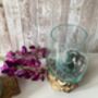 Large Molten Glass Bowl On Driftwood Handmade Pot Pourri Nuts Floating Flower Bowl, thumbnail 7 of 10