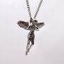 Angel Necklace Guardian Angel Pendant Stainless Steel, thumbnail 2 of 6