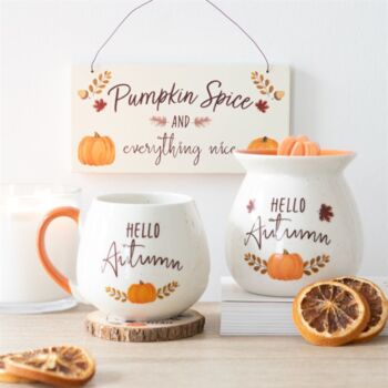 Hello Autumn Rounded Mug, 3 of 3