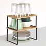 Set Of Two Spice Rack Cupboard Kitchen Shelf Organiser, thumbnail 6 of 7