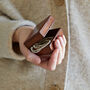 Personalised Leather Mini Cufflink Box, thumbnail 3 of 6
