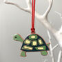 Tortoise Christmas Tree Decoration, thumbnail 1 of 3