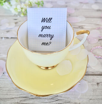Will You Marry Me? Proposal Tea Gift Set, 8 of 9