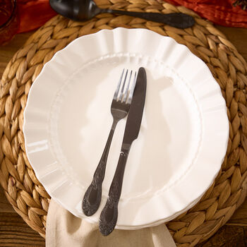 Set Of Four Palais Royal Dinner Plates, 3 of 5