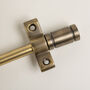 Antique Brass Stair Rods With Piston Finials, thumbnail 6 of 6