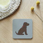 Chocolate Cocker Spaniel Organic Cotton Tea Towel, thumbnail 7 of 12