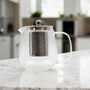 Glass Infuser Tea Pot For Herbal Loose Leaf Tea, thumbnail 3 of 7