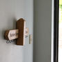 Wooden Engraved Key Hanger For Wall | Personalised, thumbnail 3 of 12