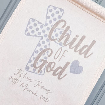 'Child of God' Wall Hanger Baby/ Child/ Baptism, 4 of 7