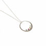 Birthstone Personalised Circle Necklace, thumbnail 7 of 10