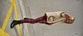 Children's Merino Wool Gilet/ Vest In Beige, 5 of 10