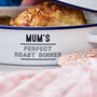 Personalised Mother's Day Enamel Roasting Dish With Lid, thumbnail 2 of 5