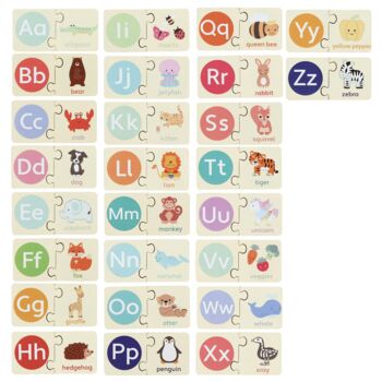 Personalised Childs Alphabet Puzzle, 4 of 5