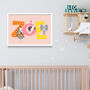 Kids Animal Alphabet Letter Name Print, thumbnail 1 of 12