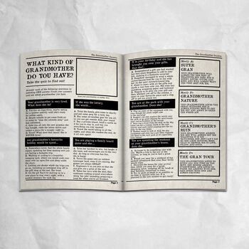 'The Grandmother Gazette' Personalised Newspaper, 4 of 8