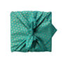 Jade With Gold Fabric Gift Wrap Reusable Furoshiki, thumbnail 2 of 7