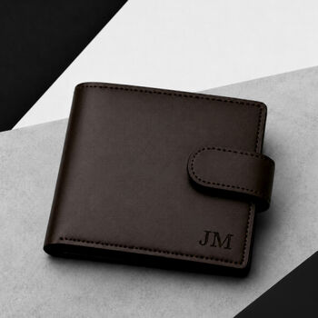 Personalised Men's Rfid Leather Bifold Wallet, 2 of 5