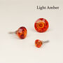 G Decor Coloured Faceted Glass Crystal Door Knobs, thumbnail 2 of 12