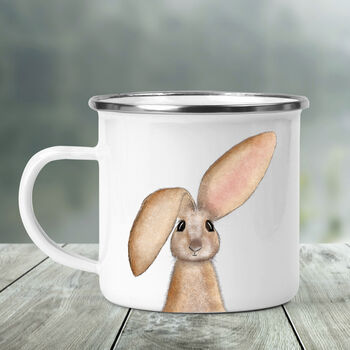 Bunny Enamel Mug, 2 of 3