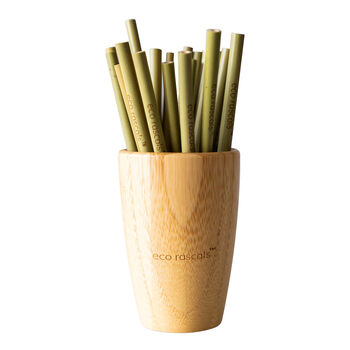 Bamboo Straws Reusable, 3 of 6