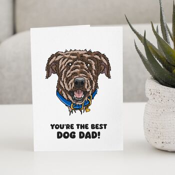 Personalised Miniature Airedale Terrier Mother's Day Card, 4 of 12