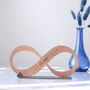 Copper Infinity Sculpture, 22nd Anniversary Gift, thumbnail 1 of 8