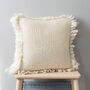Loop Stitch Cushion Easy Knitting Kit, thumbnail 4 of 9