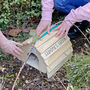 Personalised Garden Hedgehog House, thumbnail 1 of 3