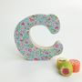 Retro Style Large Floral Wooden Letters, thumbnail 6 of 6