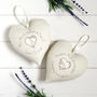 Personalised 60th Birthday Hanging Heart Gift For Her, thumbnail 8 of 12