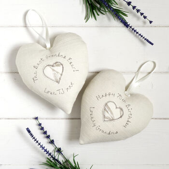 Personalised 60th Birthday Hanging Heart Gift For Her, 8 of 12