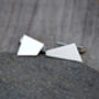 Quadrilateral Cufflinks In Sterling Silver, thumbnail 1 of 3
