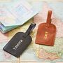 Personalised Leather Luggage Tag, thumbnail 1 of 12