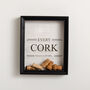 Every Cork Tells A Story Cork Collector Frame, thumbnail 2 of 6
