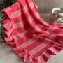 Personalised Cashmere Frill Baby Blanket, thumbnail 4 of 8