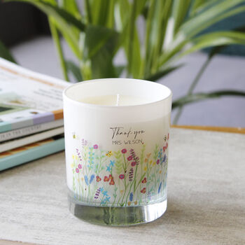 Thank You Teacher Scented Luxury Candle, 6 of 6