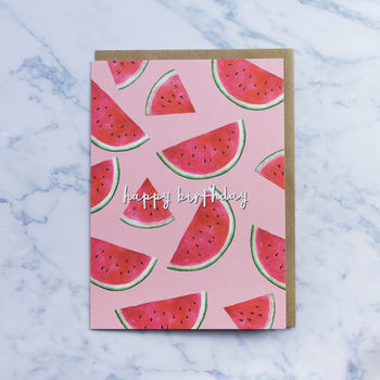 Watermelons Birthday Card, 2 of 3