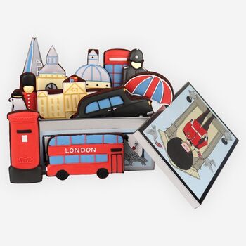 Hand Iced London City Biscuit Tin Souvenir Gift, 2 of 4