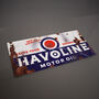 Havoline Motor Oil Sign, thumbnail 1 of 3