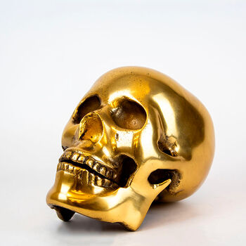 Metal Skull Decor Ornament, 3 of 3