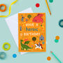 Any Age Heroes And Dragons Birthday Card, Boys Age Birthday Card, Kids, thumbnail 1 of 8