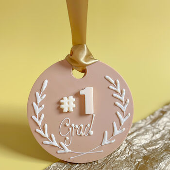 Blonde Chocolate Biscoff Medal, 4 of 6