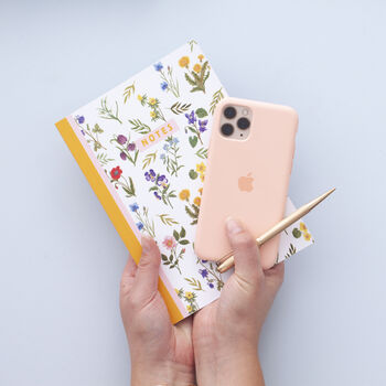 A5 Wild Flower Print Journal 100 Page Notebook, 6 of 10