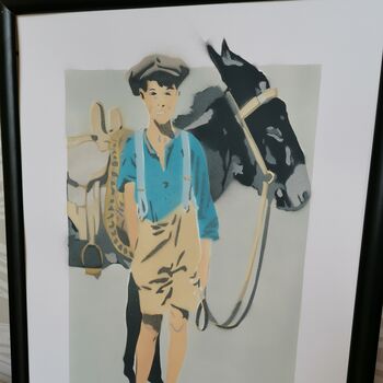 'Donkey Ride' Original Signed Art On Paper, 5 of 11