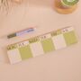 Keyboard Weekly Planner Pad | Matcha, thumbnail 2 of 8