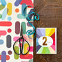 Mini Gold Foiled 2nd Birthday Card, thumbnail 4 of 4